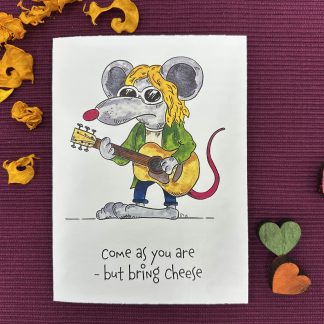Come as you are, but bring cheese - Kurt Cobain - Rattazoffski